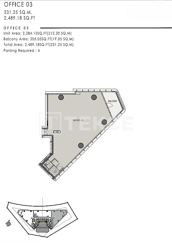 Oficina Barsha Heights, EAU, 265 m² - imagen 17