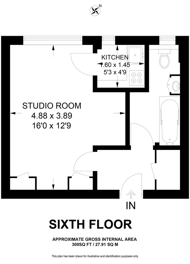 Flat in London, United Kingdom, 28 m² - picture 7