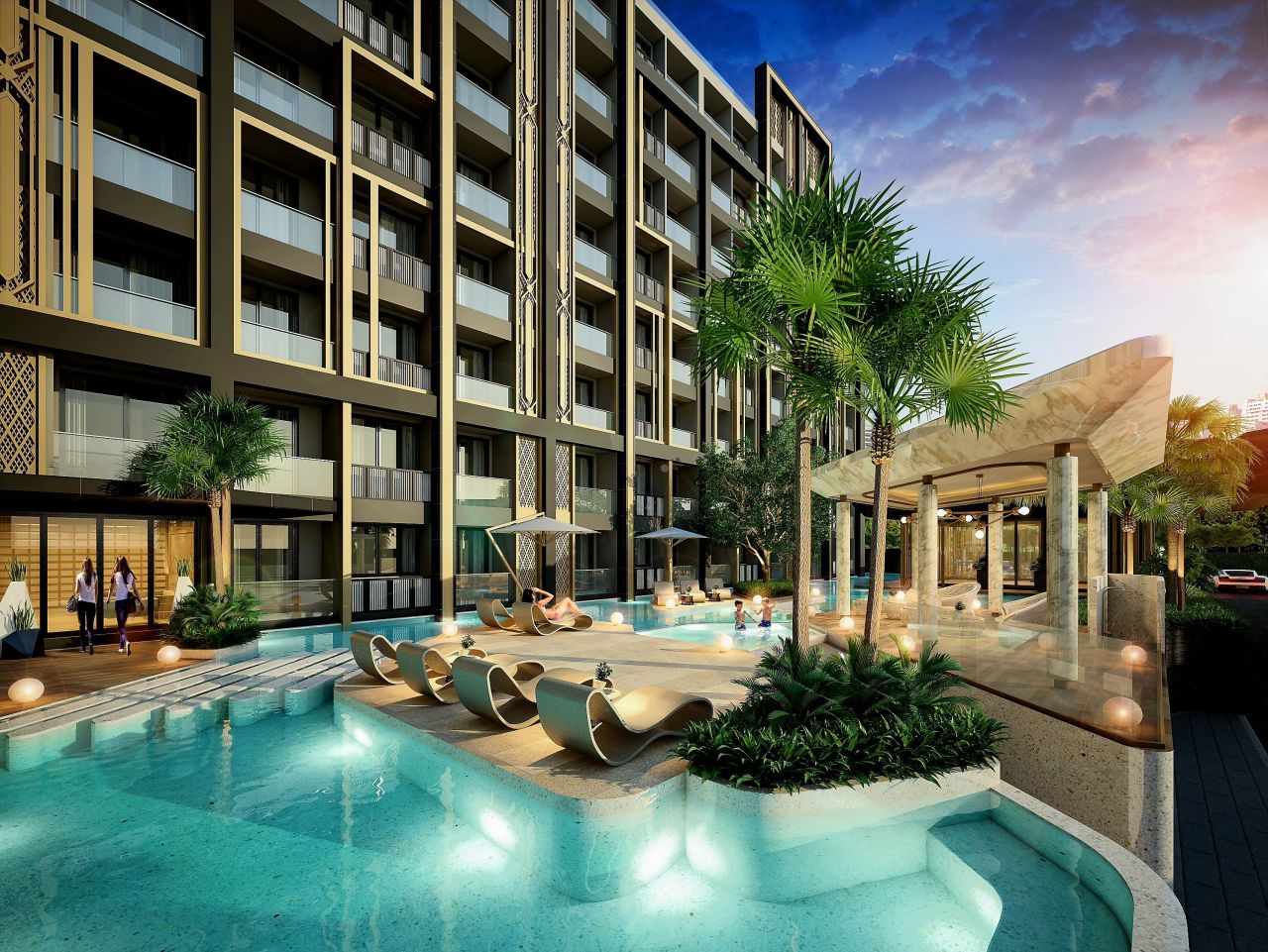 Appartamento a Pattaya, Thailandia, 25 m² - foto 3