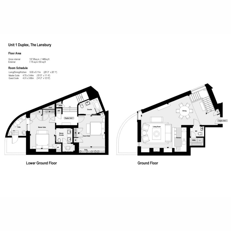 Appartamento a Londra, Regno Unito, 138 m² - foto 8