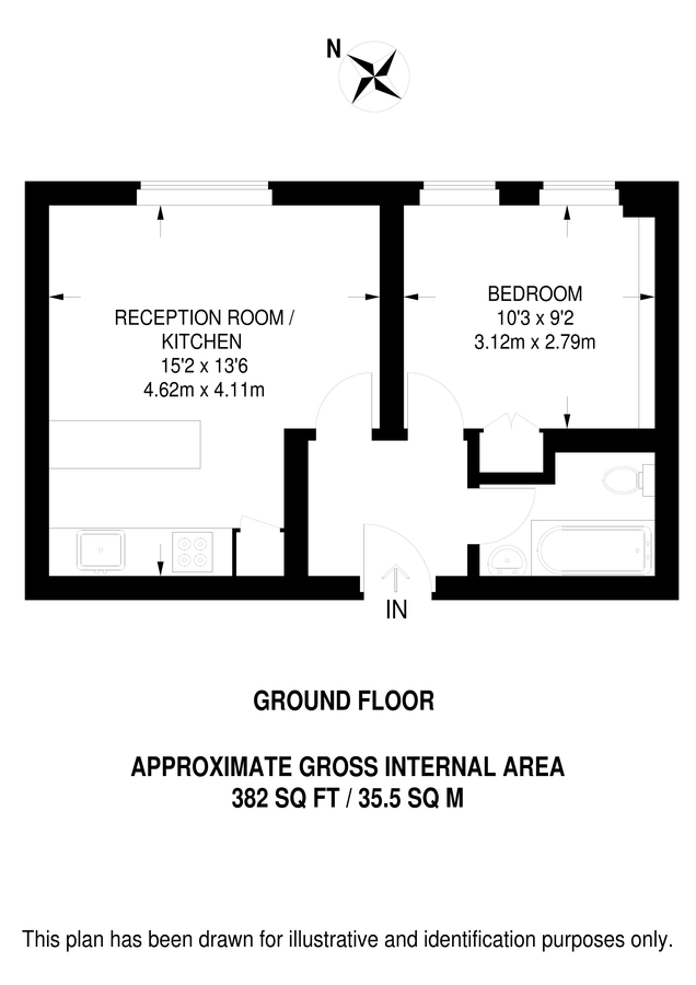 Flat in London, United Kingdom, 36 m² - picture 8