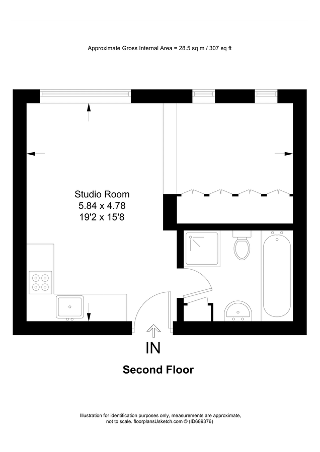 Flat in London, United Kingdom, 29 m² - picture 8