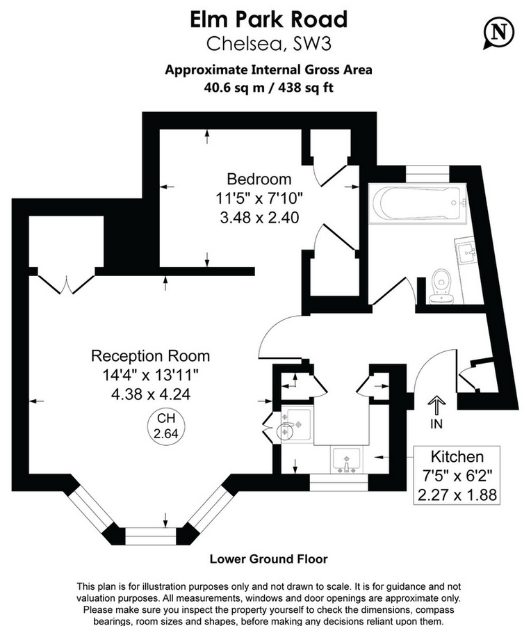 Flat in London, United Kingdom, 41 m² - picture 8
