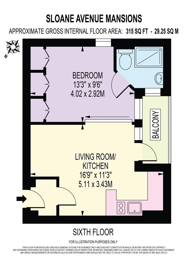 Flat in London, United Kingdom, 29 m² - picture 11