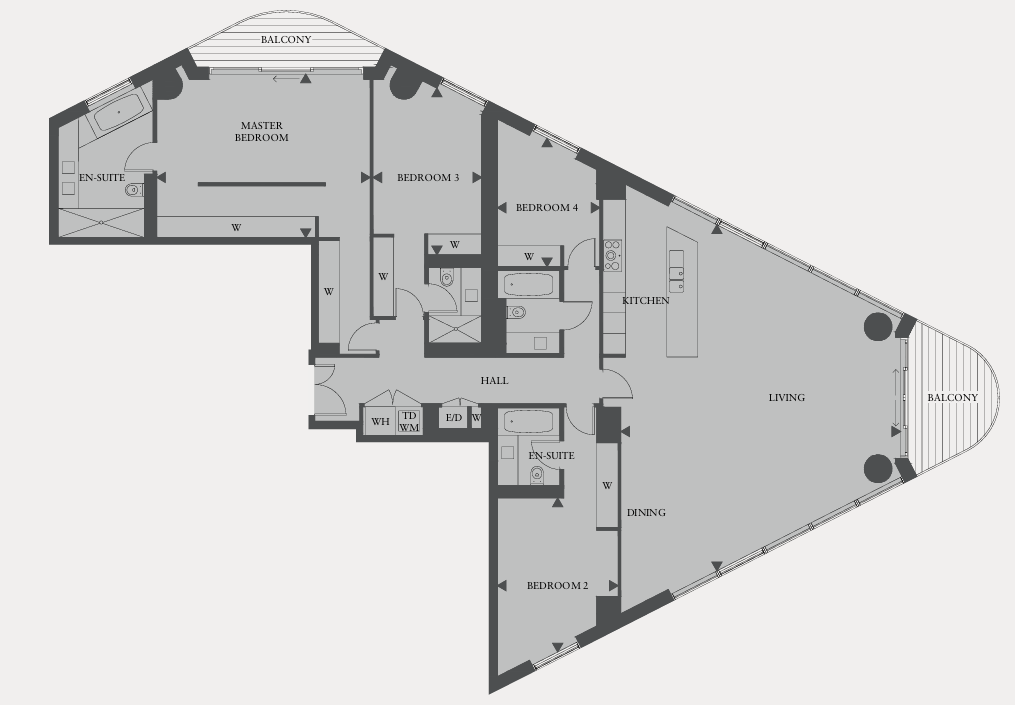 Flat in London, United Kingdom, 208 m² - picture 6