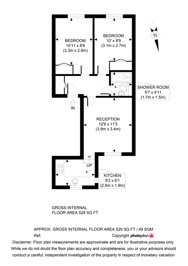 Appartamento a Londra, Regno Unito, 49 m² - foto 11