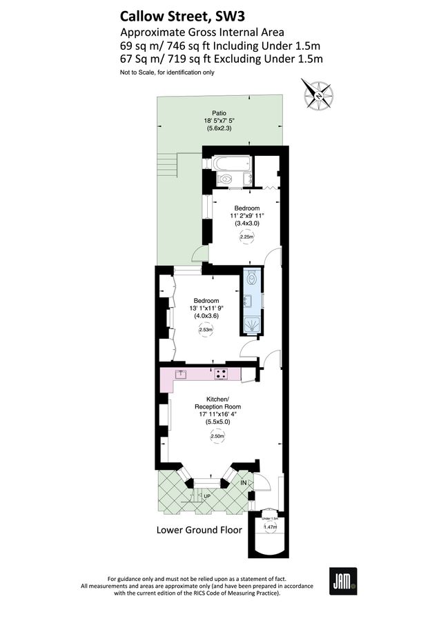 Appartement à Londres, Royaume-Uni, 69 m² - image 11