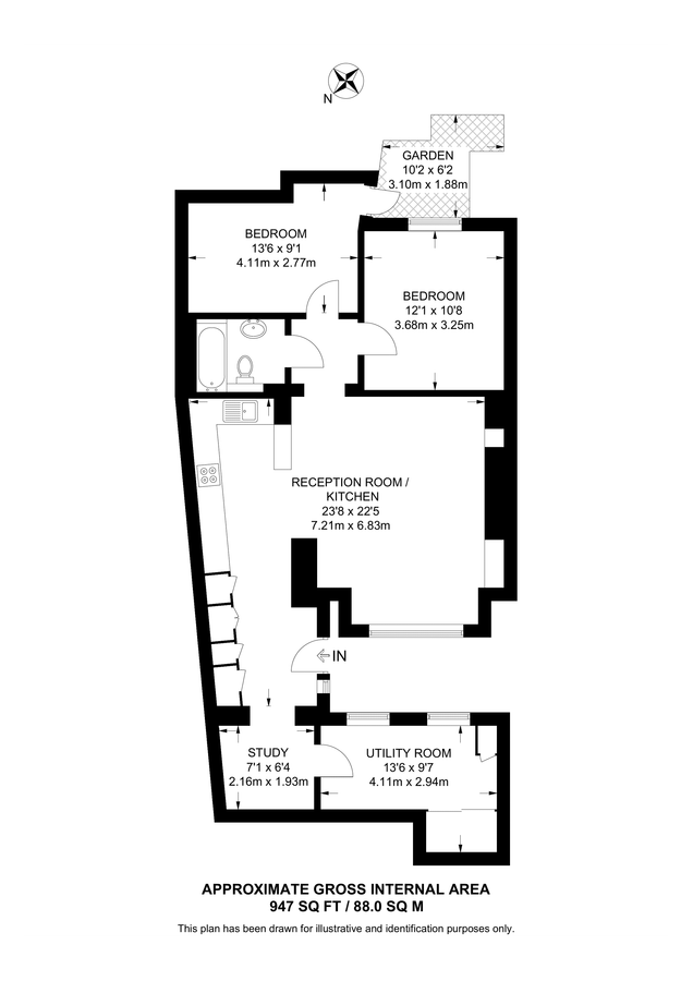 Appartamento a Londra, Regno Unito, 88 m² - foto 12
