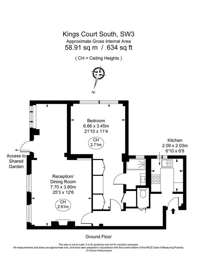 Flat in London, United Kingdom, 59 m² - picture 13