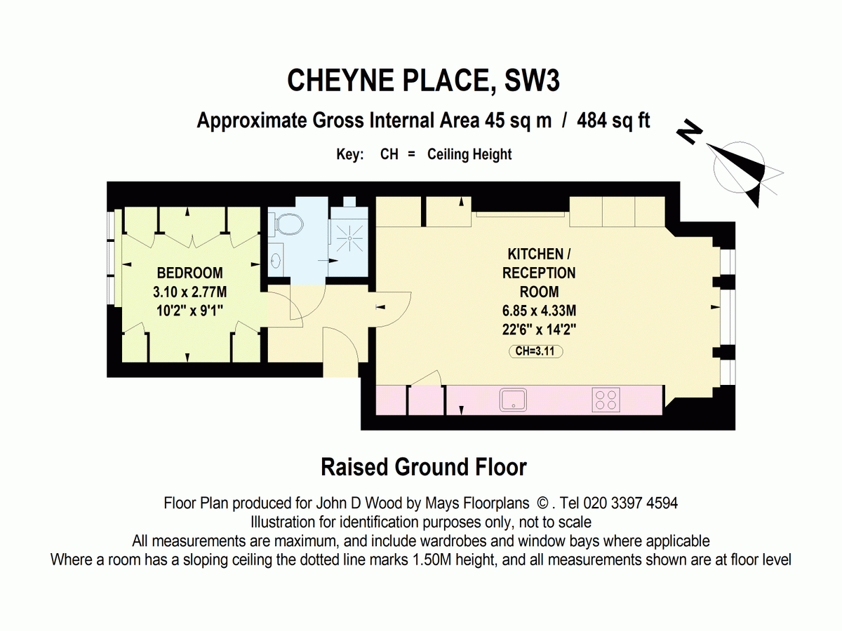 Appartamento a Londra, Regno Unito, 45 m² - foto 13