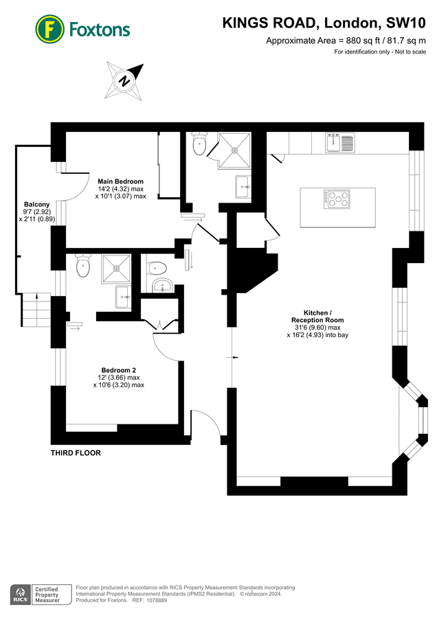 Appartamento a Londra, Regno Unito, 82 m² - foto 13