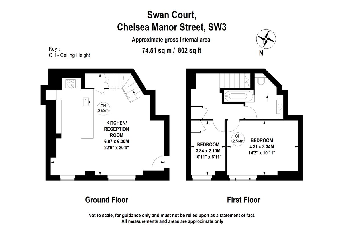 Flat in London, United Kingdom, 75 m² - picture 13