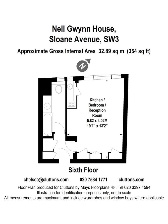 Flat in London, United Kingdom, 33 m² - picture 13