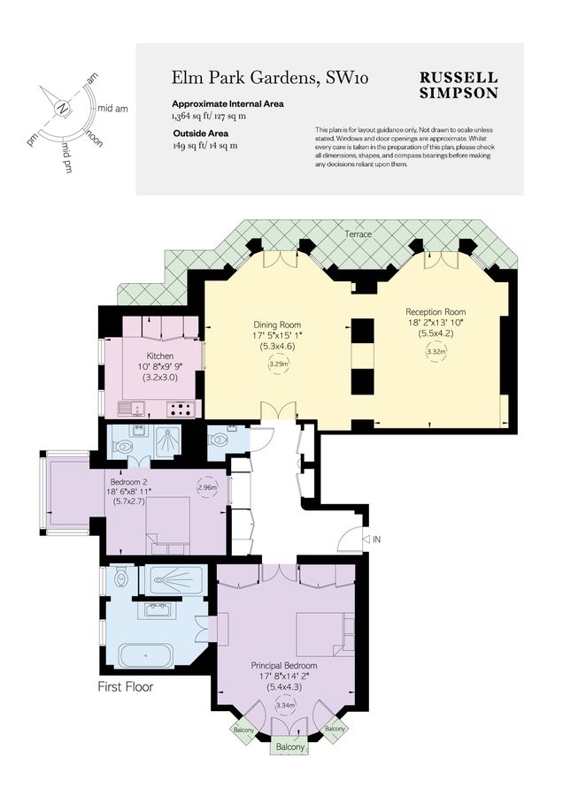 Piso en Londres, Reino Unido, 127 m² - imagen 13