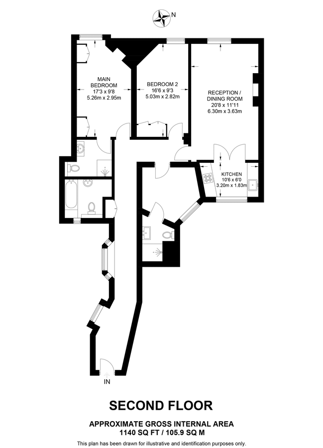 Piso en Londres, Reino Unido, 106 m² - imagen 13