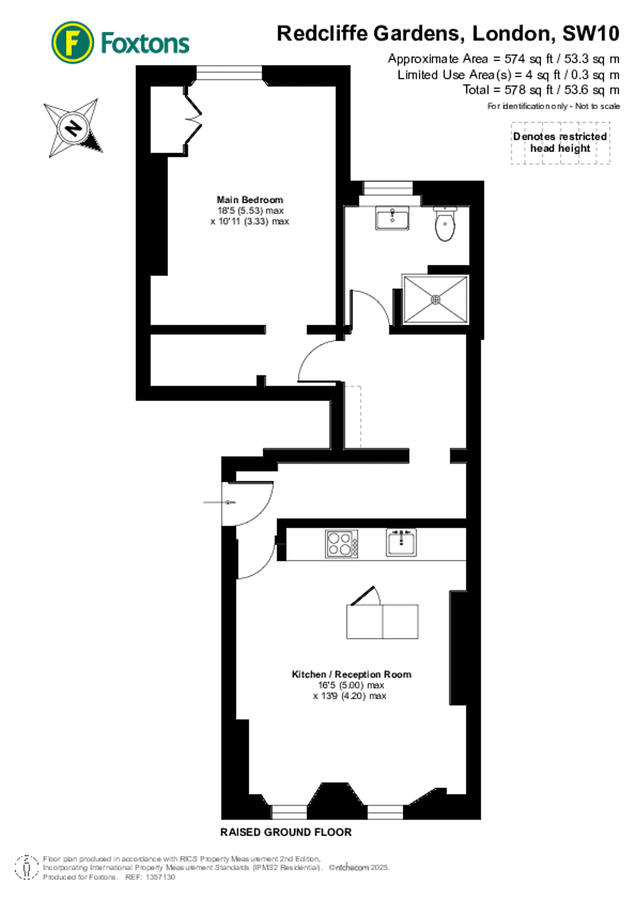 Wohnung in London, Großbritannien, 54 m² - Foto 15