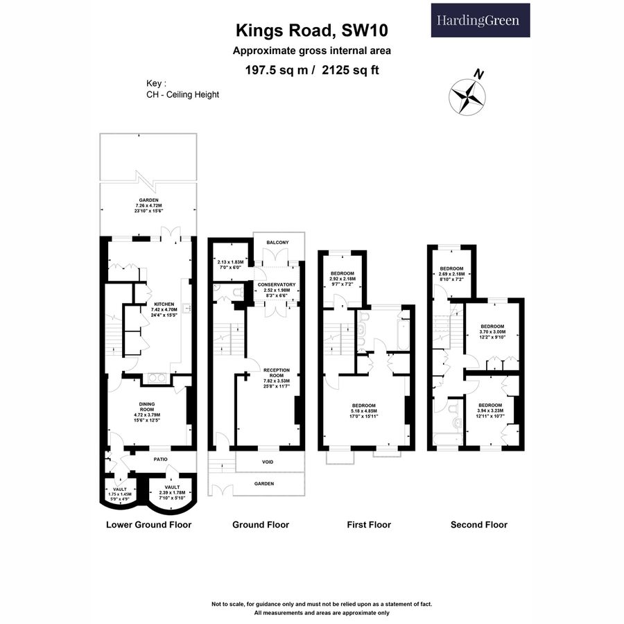 Wohnung in London, Großbritannien, 198 m² - Foto 15