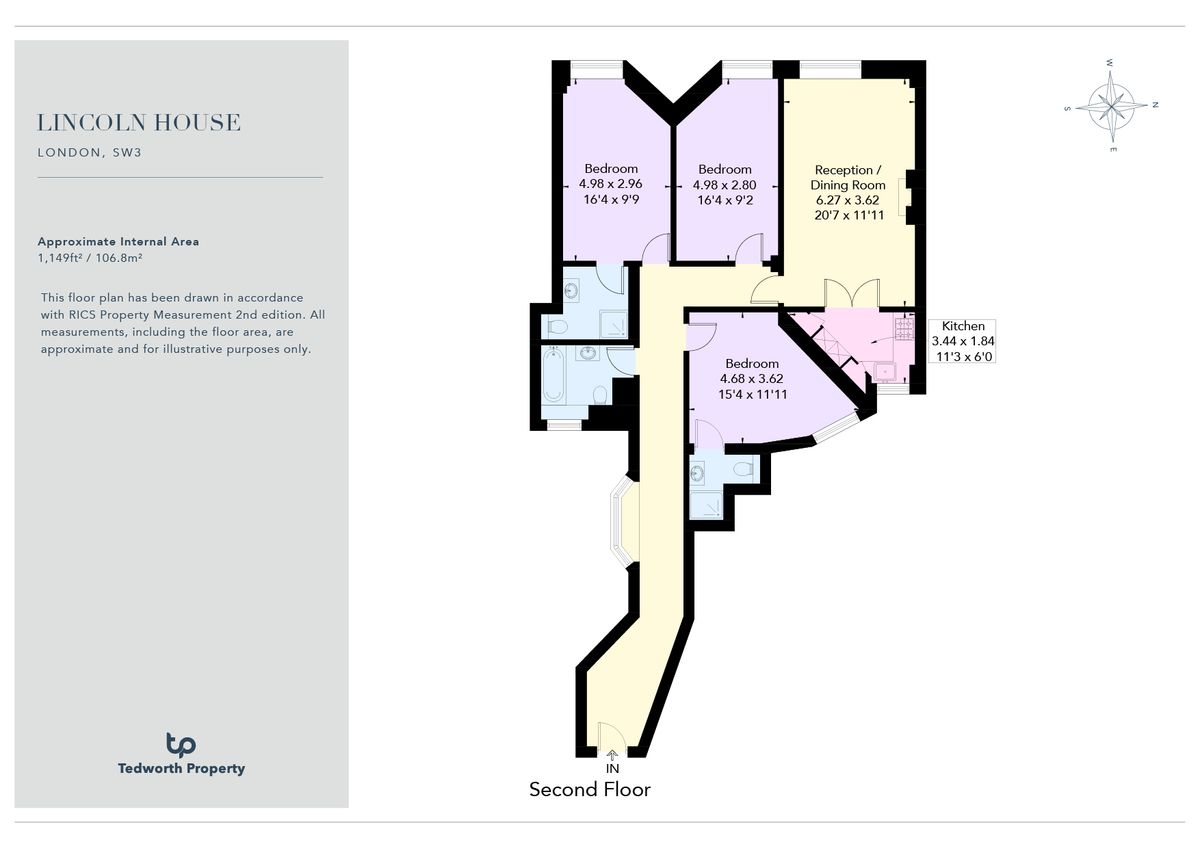 Appartement à Londres, Royaume-Uni, 107 m² - image 16