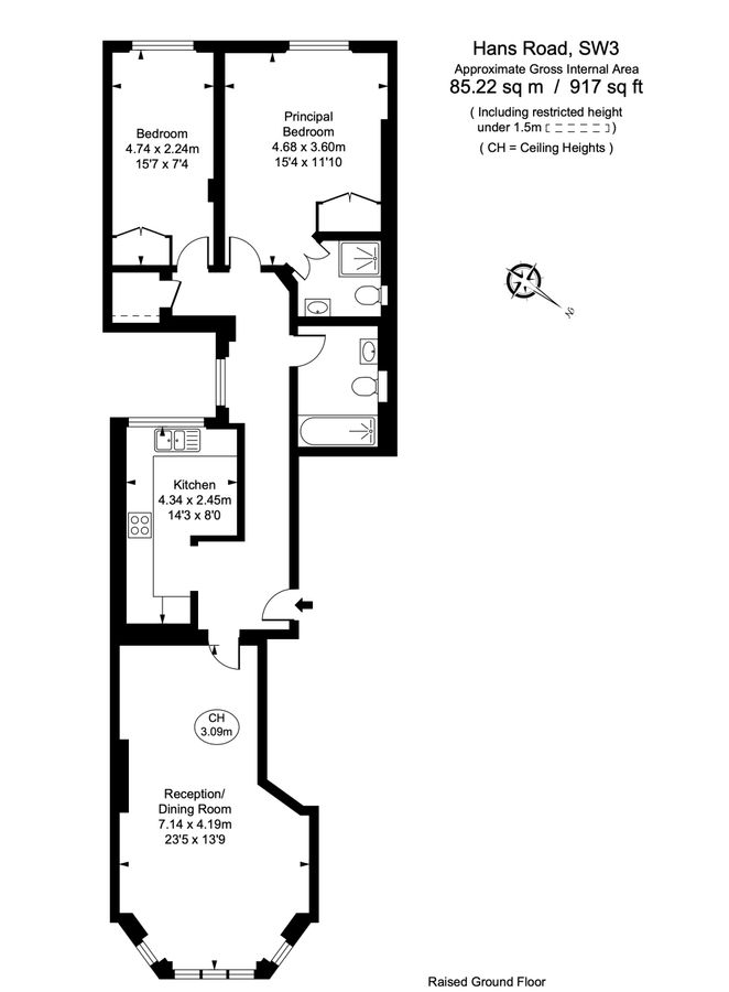Piso en Londres, Reino Unido, 85 m² - imagen 16