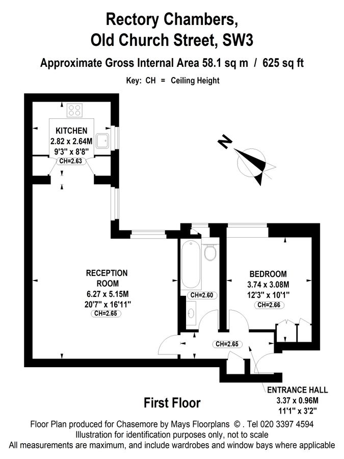 Flat in London, United Kingdom, 58 m² - picture 18