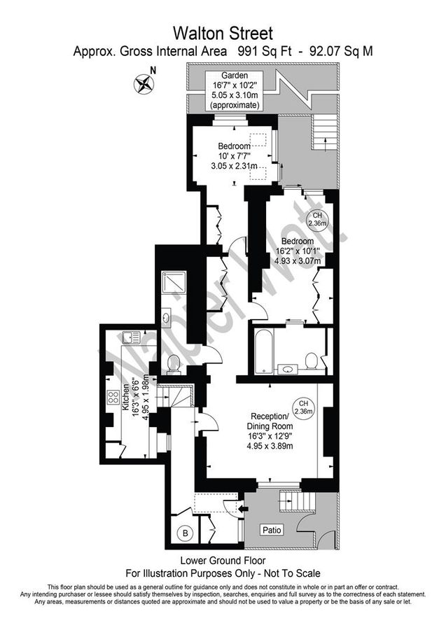 Wohnung in London, Großbritannien, 92 m² - Foto 18