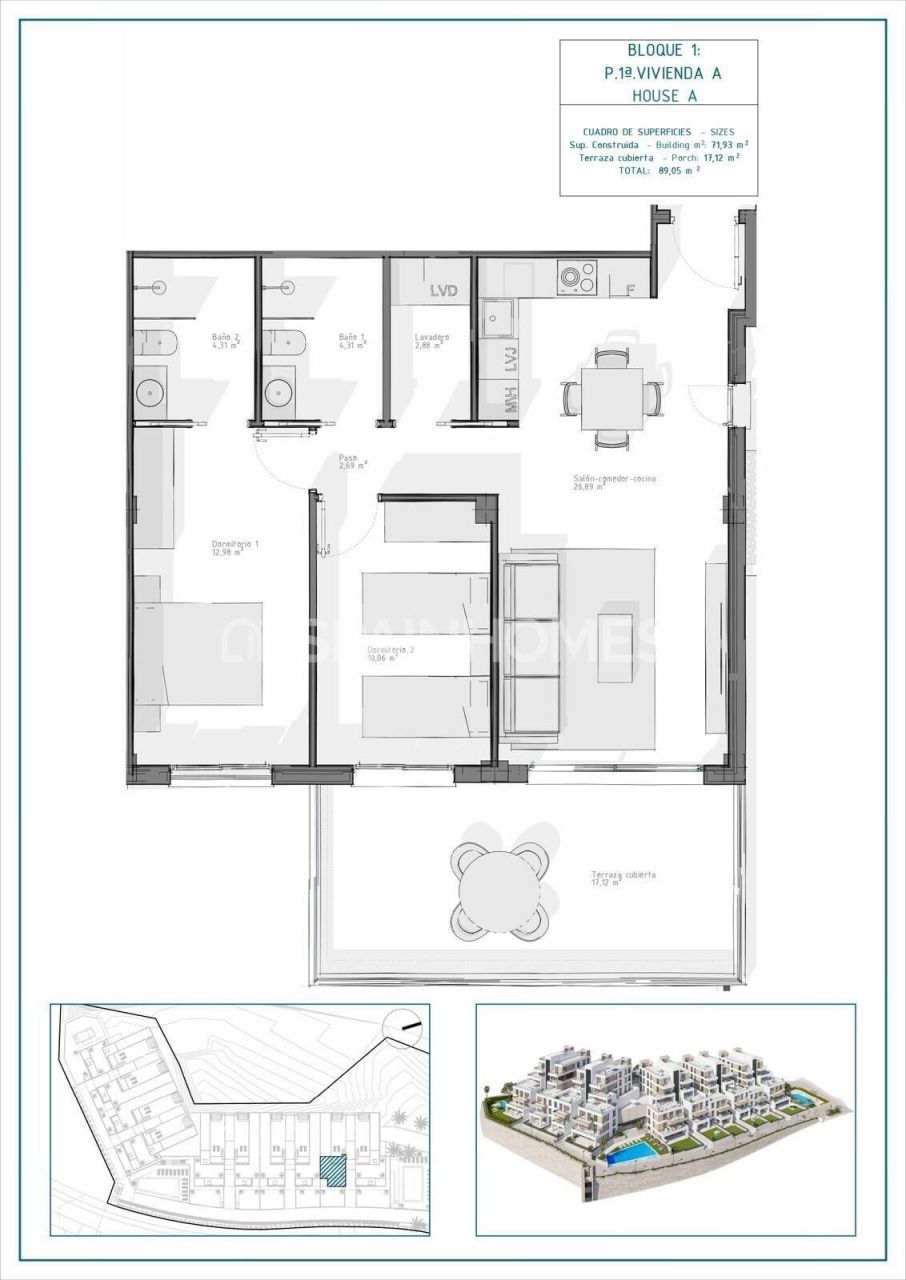 Apartamento Cuevas del Almanzora, España, 80 m² - imagen 10