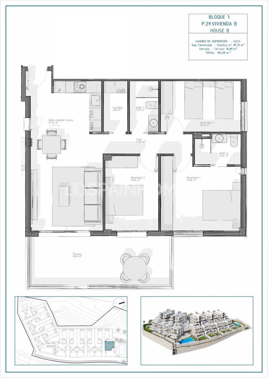 Penthouse Cuevas del Almanzora, Spanien, 100 m² - Foto 13