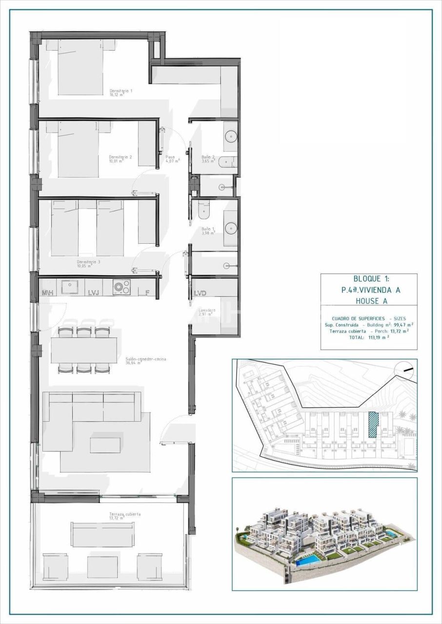 Penthouse Cuevas del Almanzora, Spanien, 100 m² - Foto 16