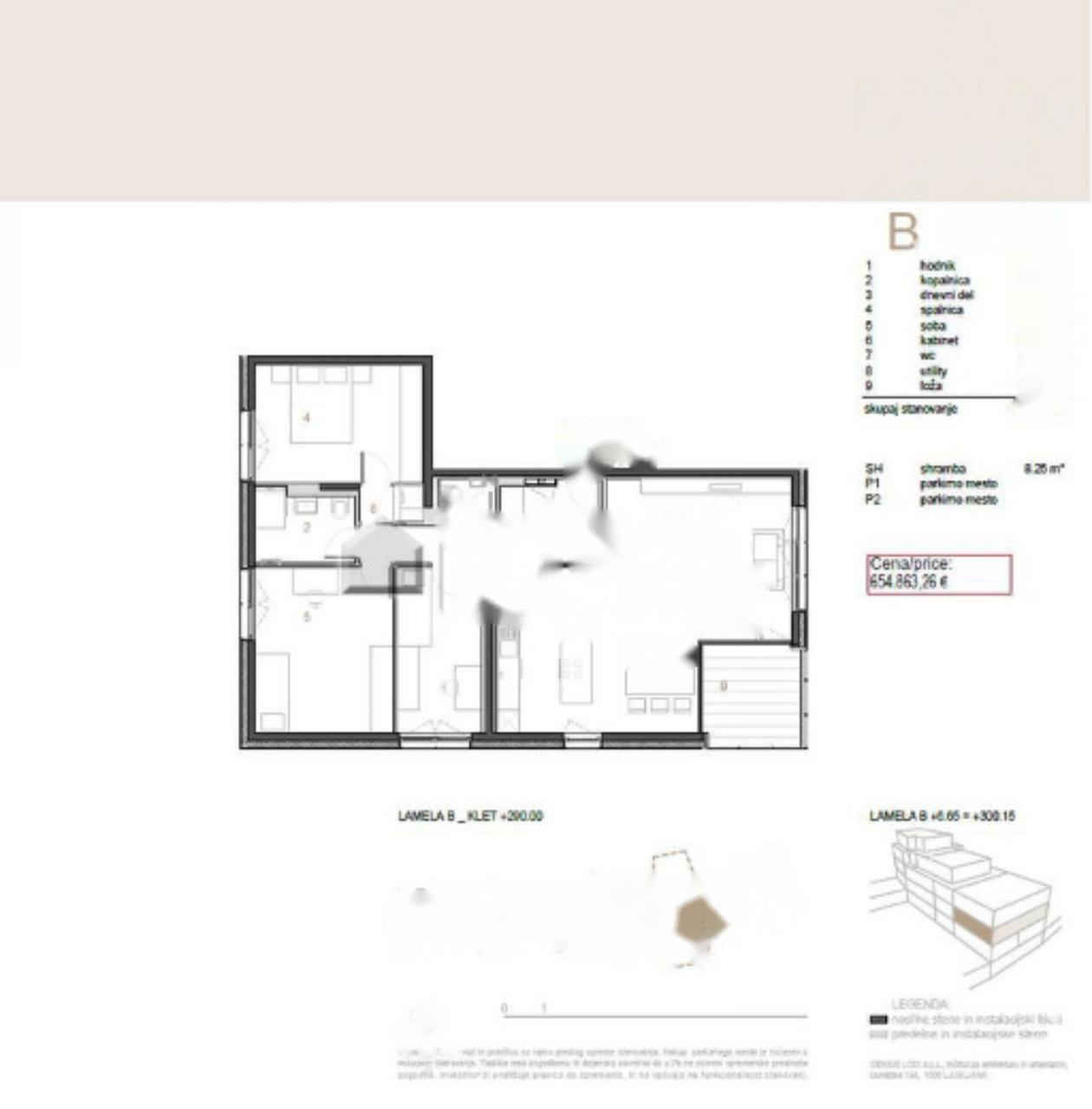 Appartement à Ljubljana, Slovénie, 112 m² - image 4