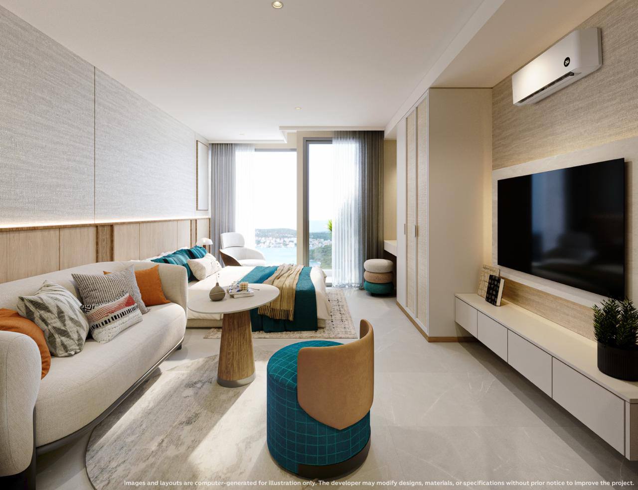 Apartamento en Phuket, Tailandia, 54 m² - imagen 5