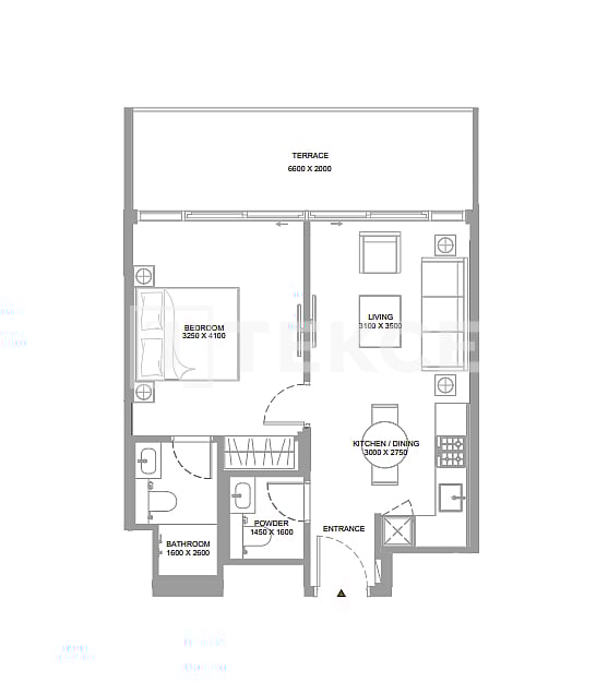 Apartment Siniyah Island, UAE, 46 m² - picture 10