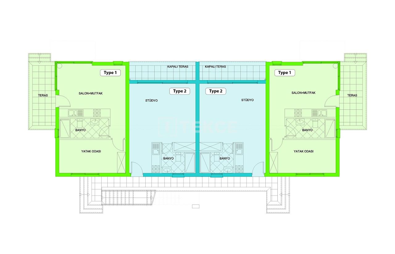 Appartement à Gazimağusa, Chypre, 34 m² - image 12