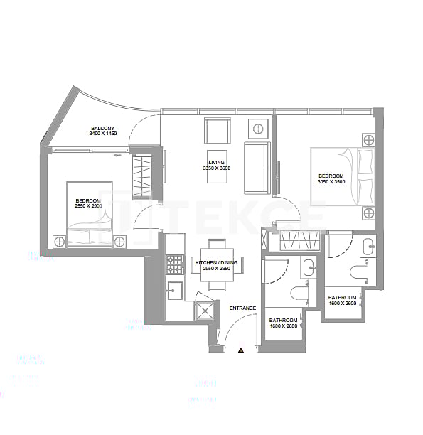 Appartement Siniyah Island, EAU, 187 m² - image 17