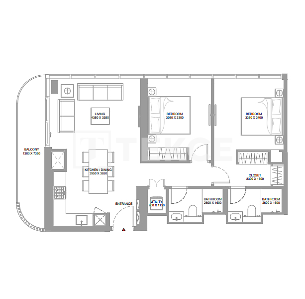 Appartement Siniyah Island, EAU, 187 m² - image 19