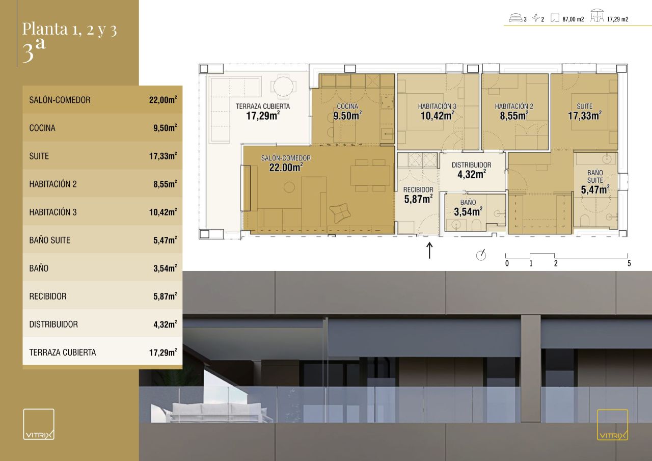 Apartment in Cambrils, Spain, 111.74 m² - picture 14