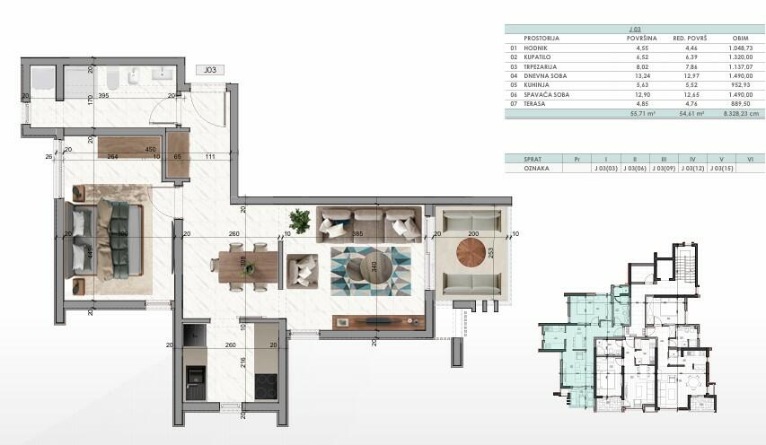 Flat in Bar, Montenegro, 44 m² - picture 5