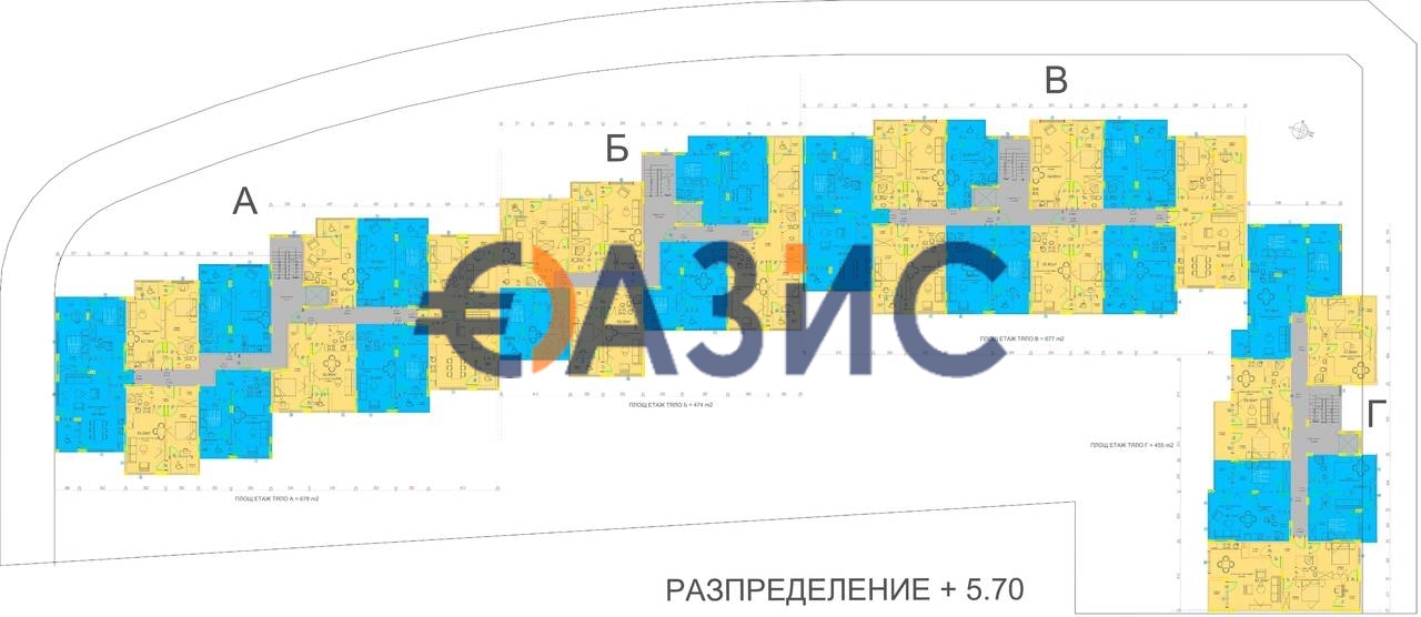 Appartamenti a Burgas, Bulgaria, 75.2 m² - foto 17
