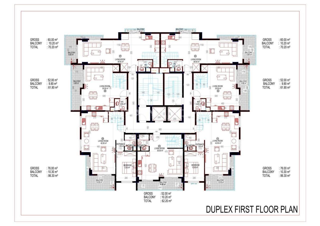 Appartement à Alanya, Turquie, 86 m² - image 16