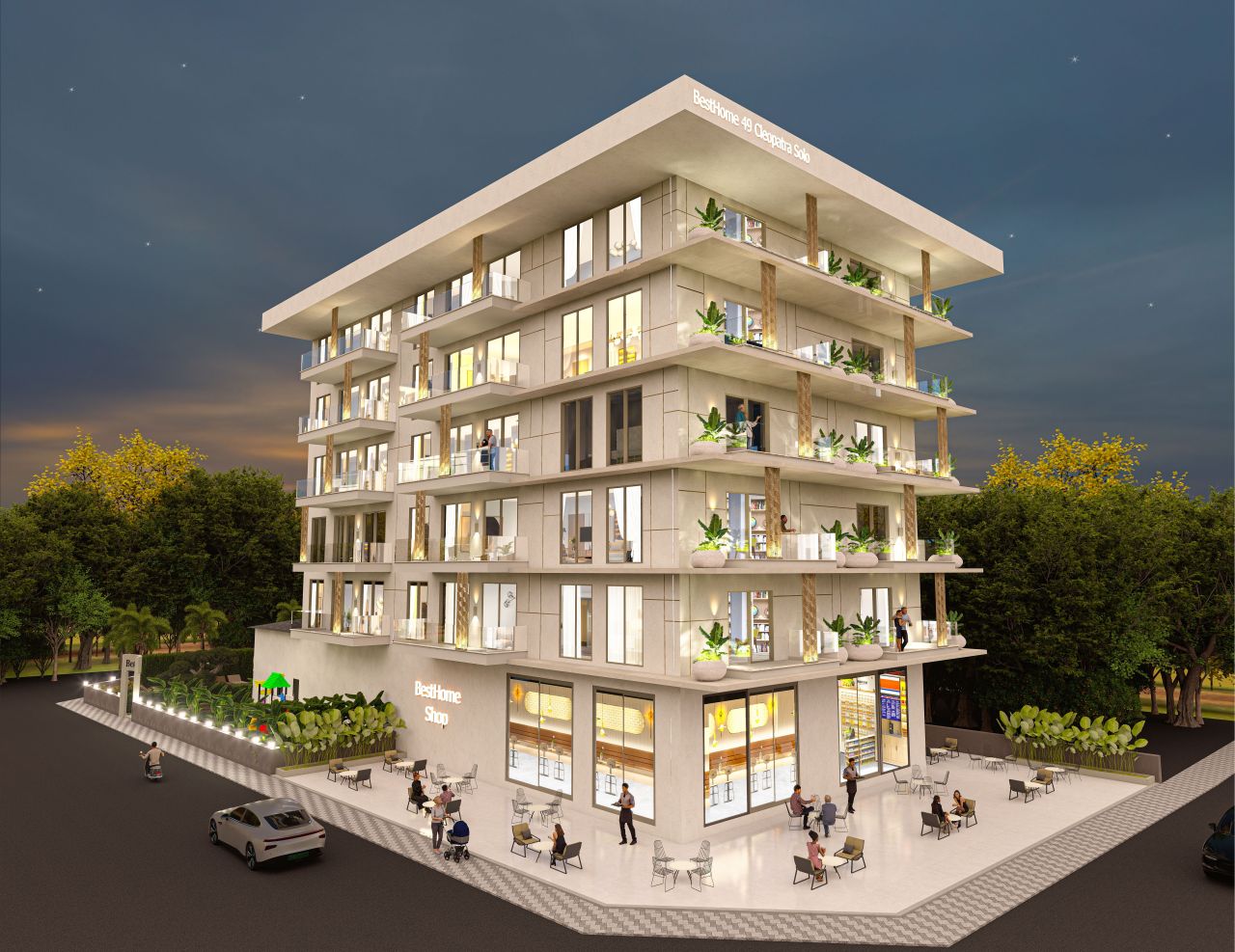 Apartamento en Alanya, Turquia, 87 m² - imagen 1