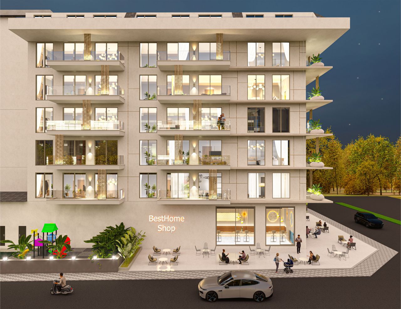 Apartamento en Alanya, Turquia, 87 m² - imagen 8