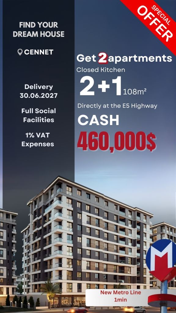 Piso en Estambul, Turquia, 216 m² - imagen 1