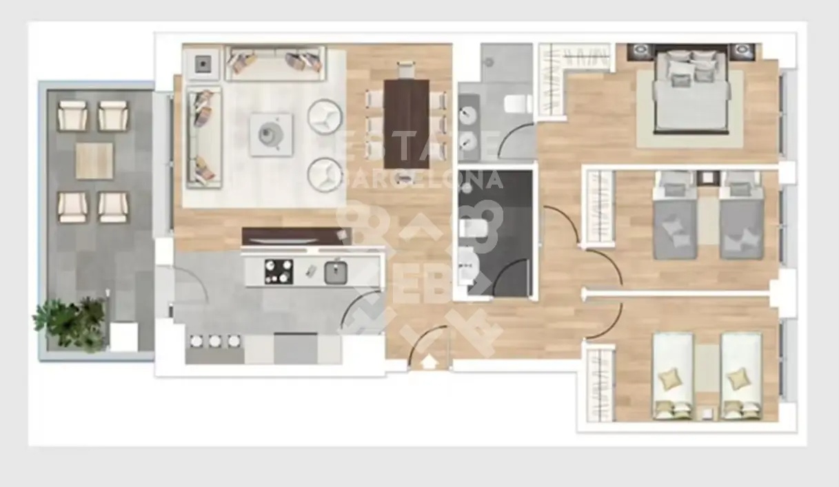 Piso en Platja D'Aro, España, 97 m² - imagen 14