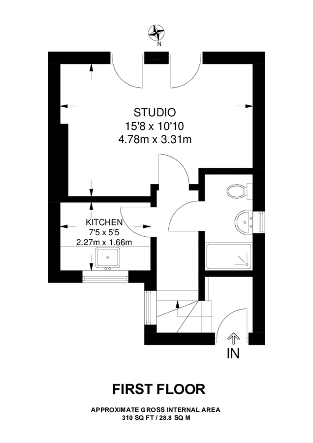 Appartement à Londres, Royaume-Uni, 29 m² - image 6