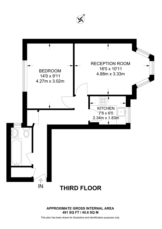 Appartamento a Londra, Regno Unito, 46 m² - foto 6