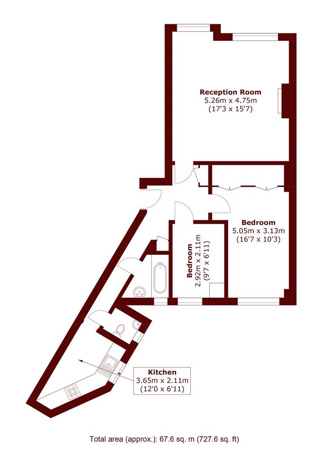 Flat in London, United Kingdom, 68 m² - picture 6