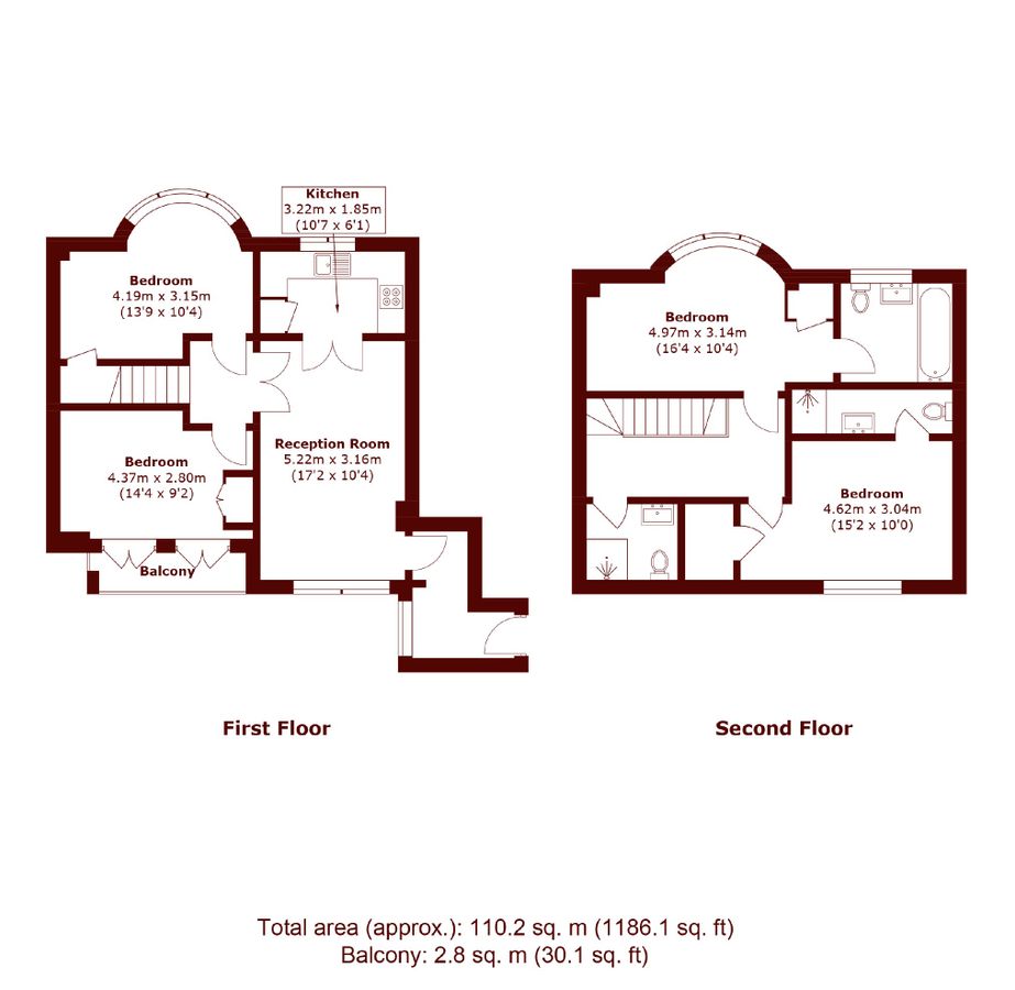 Appartamento a Londra, Regno Unito, 110 m² - foto 7