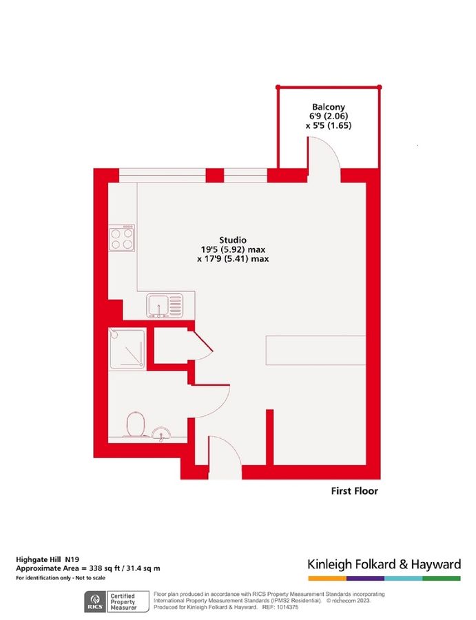 Flat in London, United Kingdom, 31 m² - picture 7
