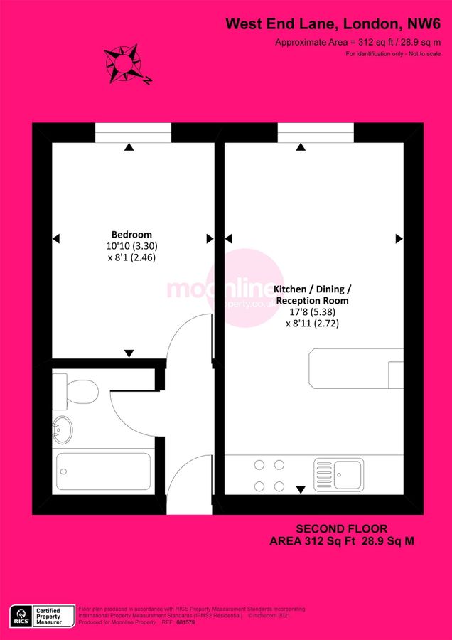 Flat in London, United Kingdom, 29 m² - picture 8