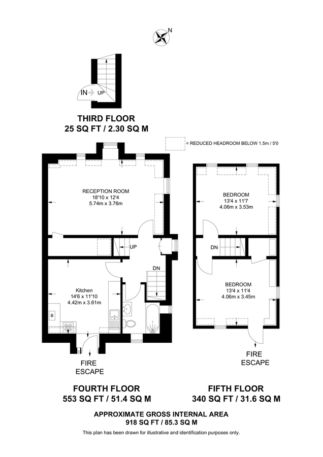 Wohnung in London, Großbritannien, 85 m² - Foto 8