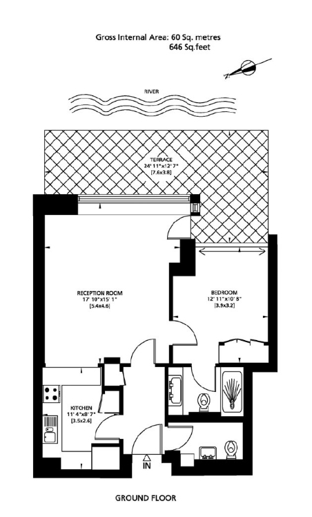 Piso en Londres, Reino Unido, 60 m² - imagen 8